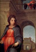 Andrea del Sarto Announce in detail oil on canvas